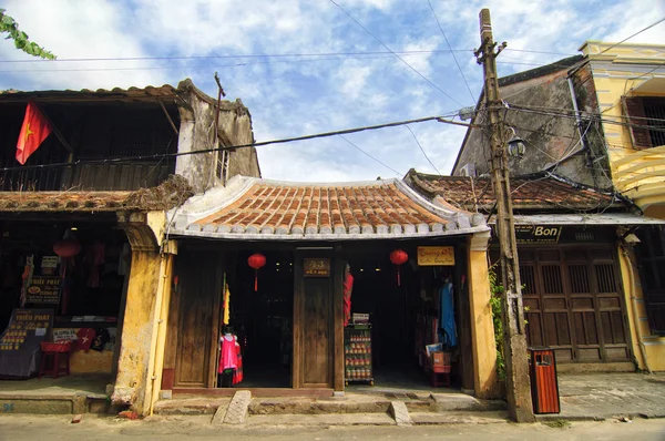 Hoi bir dünya'nın kültürel mirası, ünlü Karışık kültürler ve mimari 23 Temmuz 2013 Hoi, bir, Quang Nam, Vietnam. — Stok fotoğraf