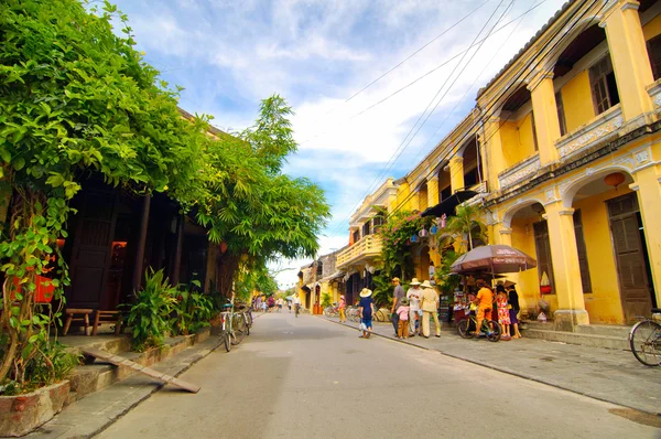 Hoi bir dünya'nın kültürel mirası, ünlü Karışık kültürler ve mimari 23 Temmuz 2013 Hoi, bir, Quang Nam, Vietnam. — Stok fotoğraf