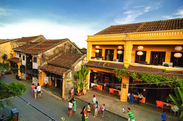 Hoi bir dünya'nın kültürel mirası, ünlü Karışık kültürler ve mimari 23 Temmuz 2013 Hoi, bir, Quang Nam, Vietnam. — Stok fotoğraf