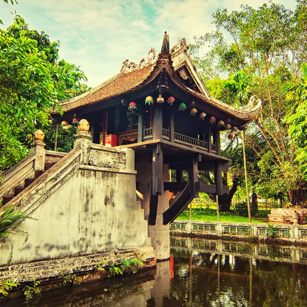 Ένας πυλώνας παγόδα στο Ανόι, Βιετνάμ — Φωτογραφία Αρχείου