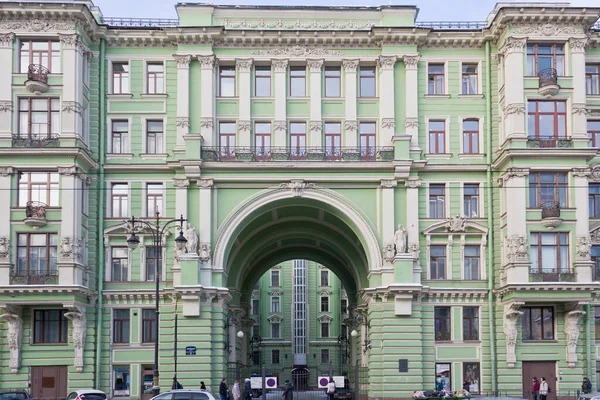 Fachada São Petersburgo Rússia — Fotografia de Stock
