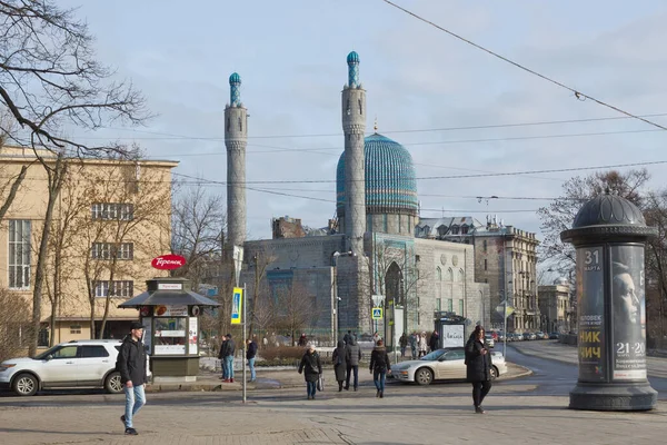 Мечеть Санкт Петербурге — стоковое фото