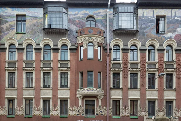 Wall Ornament Facade Saint Petersburg Russia — Stock Photo, Image