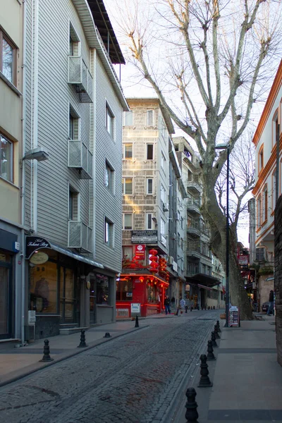 Vistas Calle Estambul Turquía — Foto de Stock