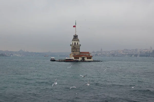 Traço Bósforo Istambul Turquia — Fotografia de Stock