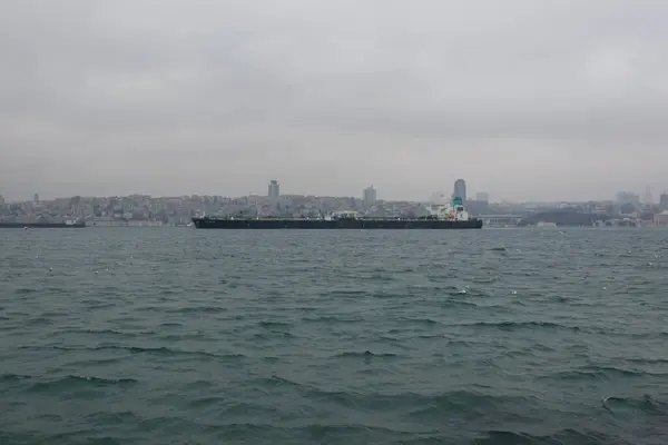 Traço Bósforo Istambul Turquia — Fotografia de Stock