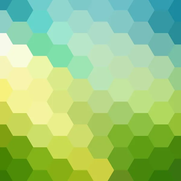 Абстрактный Цветной Шестиугольник Фон Eps — стоковый вектор