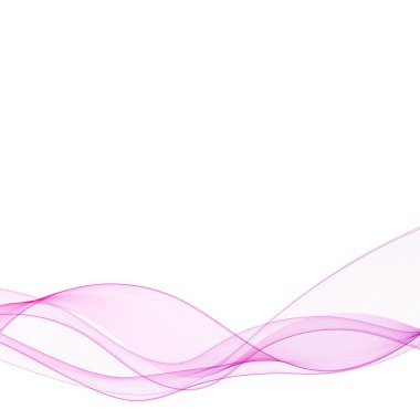 Renkli soyut dalgalar dizisi