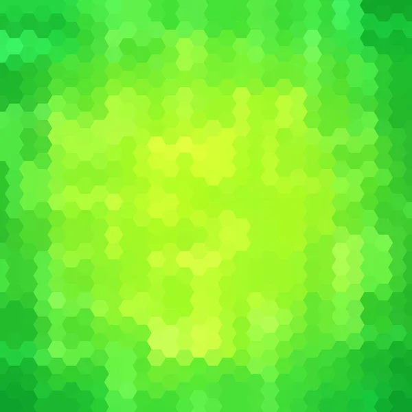 Зелений Шестигранний Фон Сучасна Ілюстрація — стоковий вектор