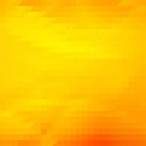 Žluté Trojúhelníkové Pozadí Geometrická Ilustrace Vektoru Šablona Pro Prezentaci — Stockový vektor