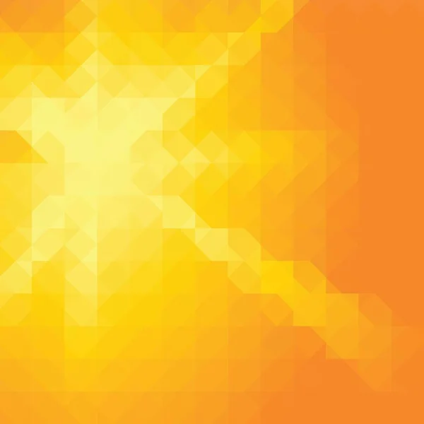 オレンジの幾何学的ベクトル背景 第10話 — ストックベクタ