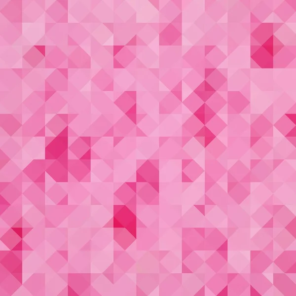 Abstract Vector Driehoekige Achtergrond Meerhoekige Stijl Roze Patroon — Stockvector