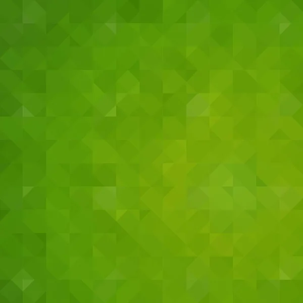 Grüner Abstrakter Hintergrund Vektorpolygonaler Stil — Stockvektor