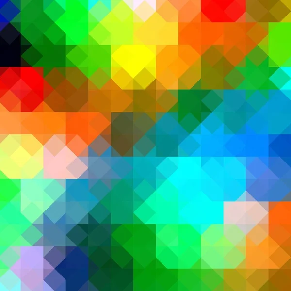 Цветовой Абстрактный Фон Геометрические Фигуры Многоугольный Стиль — стоковый вектор
