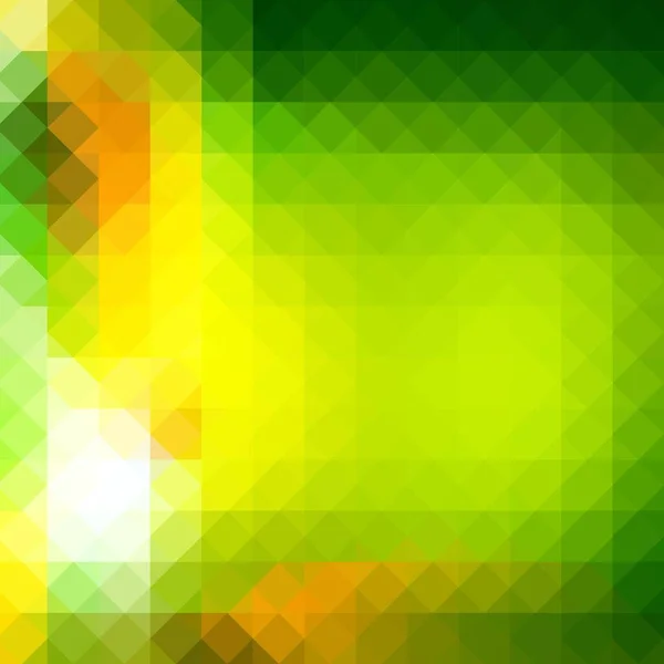 Fond Géométrique Jaune Vert Eps — Image vectorielle