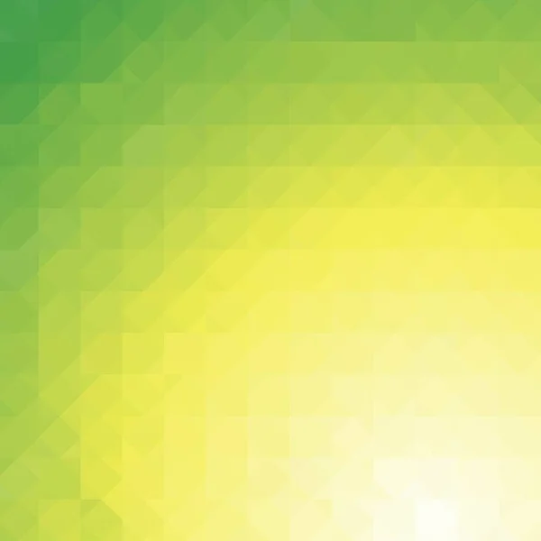 Ανοιχτό Πράσινο Γεωμετρικό Φόντο Ψηφιδωτό Στυλ Οριγκάμι — Διανυσματικό Αρχείο