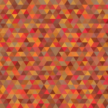 Renkli üçgen desen. Mozaik biçim