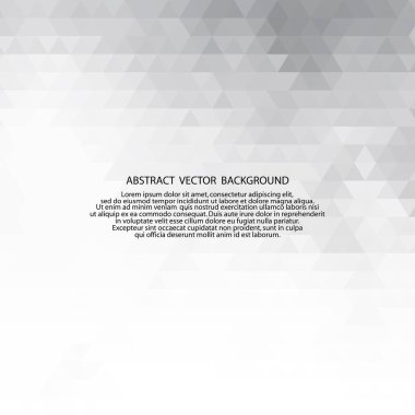 Gri soyut üçgen arka plan. 10 saniye.