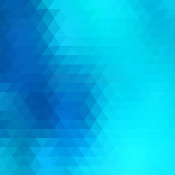 Abstrakter Blauer Dreieckiger Hintergrund Dekorationselement — Stockvektor