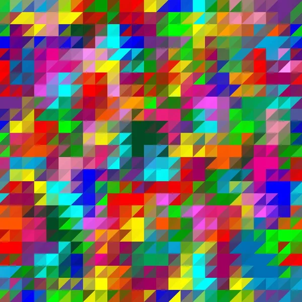 Farbe Bunten Dreieckigen Hintergrund Abstrakte Illustration Polygonaler Stil Präsentationsvorlage — Stockvektor