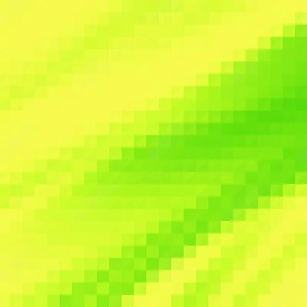 绿色和黄色的抽象背景 矢量指向三角形背景 几何设计 多角形风格 广告版面设计 — 图库矢量图片