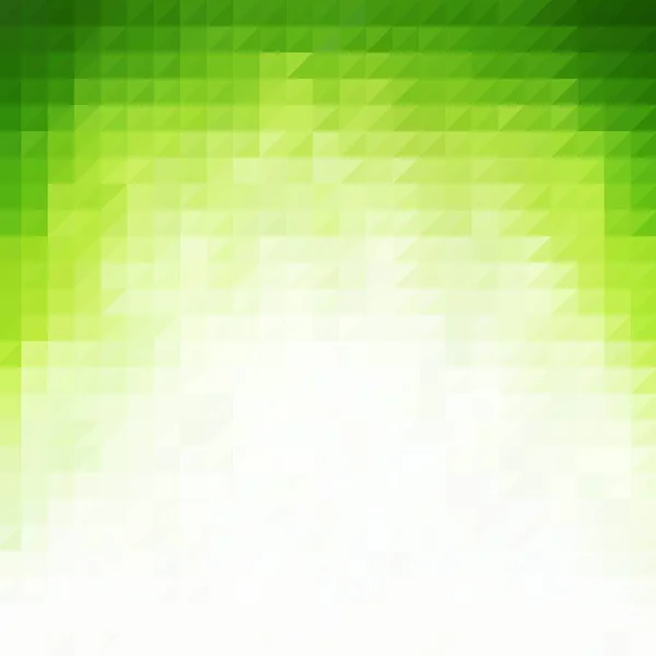 Fundo Triangular Abstrato Verde Ilustração Abstrata Estilo Poligonal Modelo Apresentação — Vetor de Stock