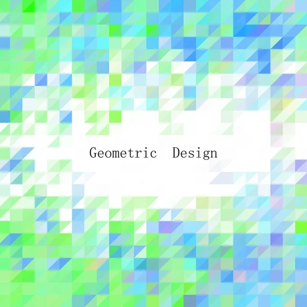 Χρώμα Τριγωνικό Φόντο Αφηρημένη Απεικόνιση Πολυγωνικό Στυλ Πρότυπο Παρουσίασης — Διανυσματικό Αρχείο