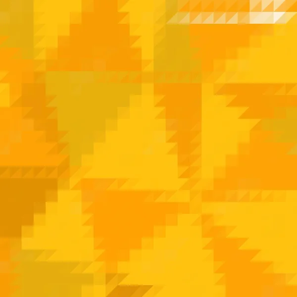 黄色の抽象三角形の背景 抽象的なイラストです 多角形のスタイル プレゼンテーションテンプレート — ストックベクタ