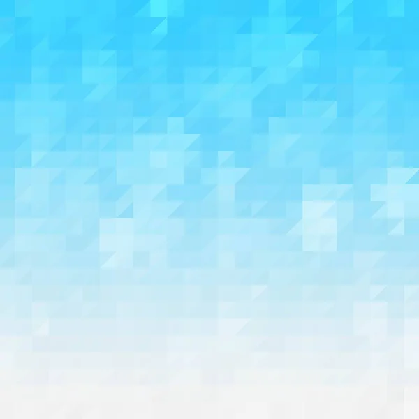 Blau Weißer Abstrakter Geometrischer Hintergrund — Stockvektor