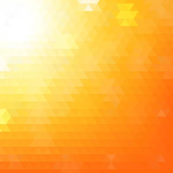 Orangefarbener Hintergrund Mit Bokeh Mit Gradientennetz Vektorillustration — Stockvektor