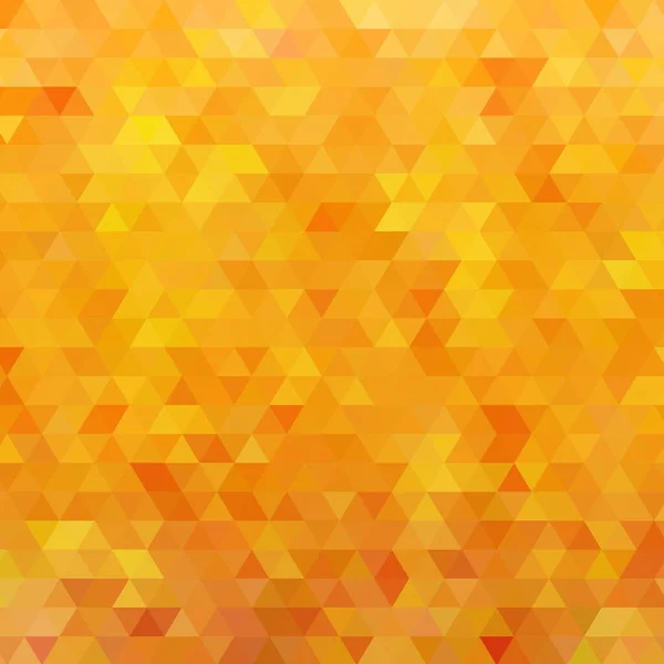 주황색 삼각형 발표를 템플릿 광고를 — 스톡 벡터