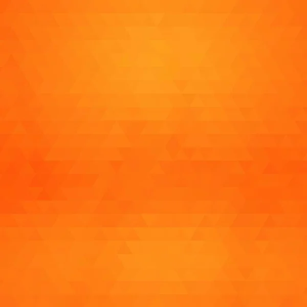 Oranžové Trojúhelníky Polygonální Styl Eps — Stockový vektor