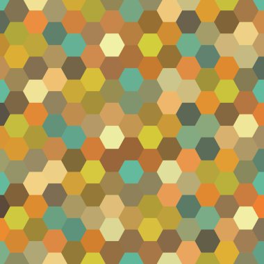 Geometrik tasarım. Altıgen arkaplan 10