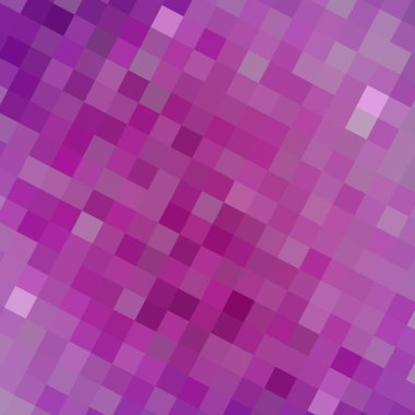 Pembe kare. Soyut vektör arkaplanı. çokgen biçimi