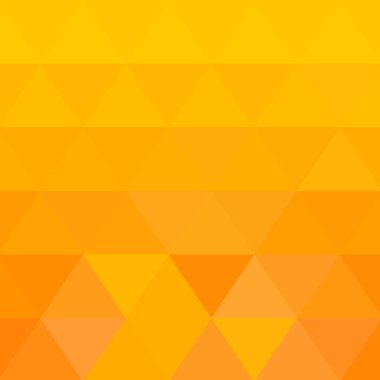 turuncu vektör geometrik arkaplan. Sunum için hex düzeni
