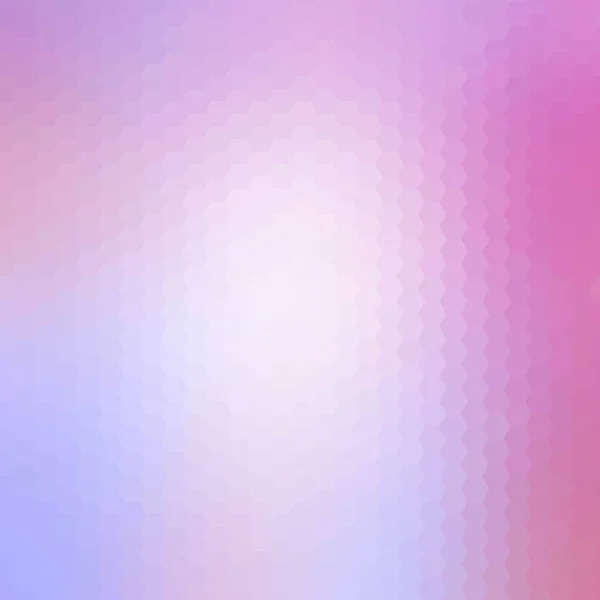 Roze Pastelkleuren Zeshoekig Ontwerp Meerhoekige Stijl Abstracte Vectorachtergrond — Stockvector
