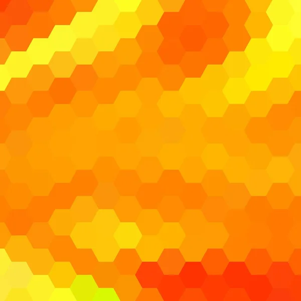 Оранжевый Мозаичный Абстрактный Фон Многоугольный Стиль — стоковый вектор