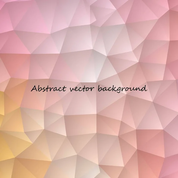 Vektorpolygon Abstrakt Moderne Polygonale Geometrische Dreieck Hintergrund — Stockvektor