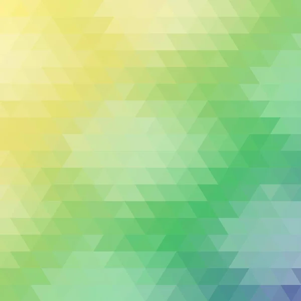 Πολύχρωμο Πράσινο Και Μπλε Φόντο Τρίγωνα — Διανυσματικό Αρχείο