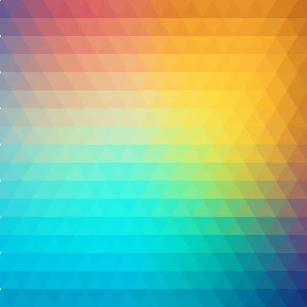 Abstrakte Vektor Farbdreiecke Hintergrund — Stockvektor