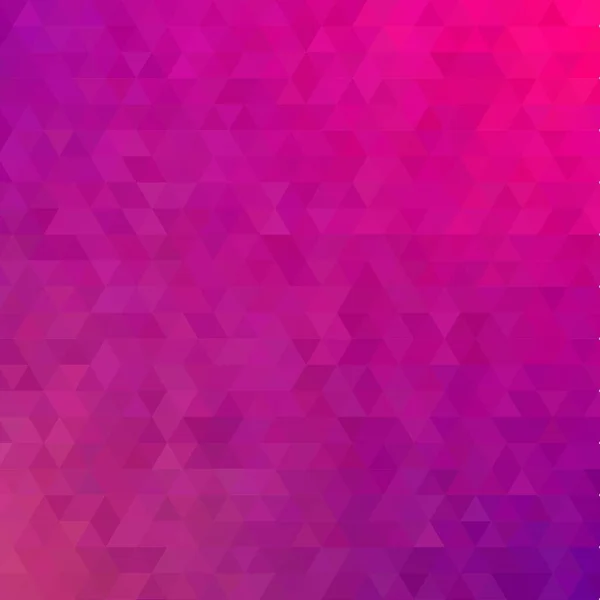 Fond Triangulaire Rose Style Polygonal Fond Mosaïque — Image vectorielle