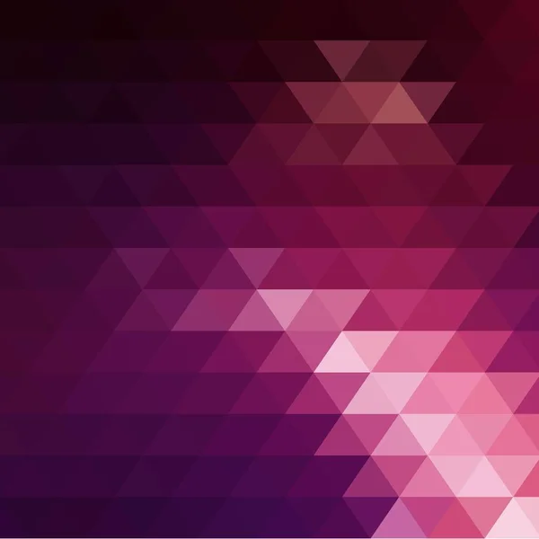 Triangle Rose Foncé Illustration Vectorielle Abstraite — Image vectorielle