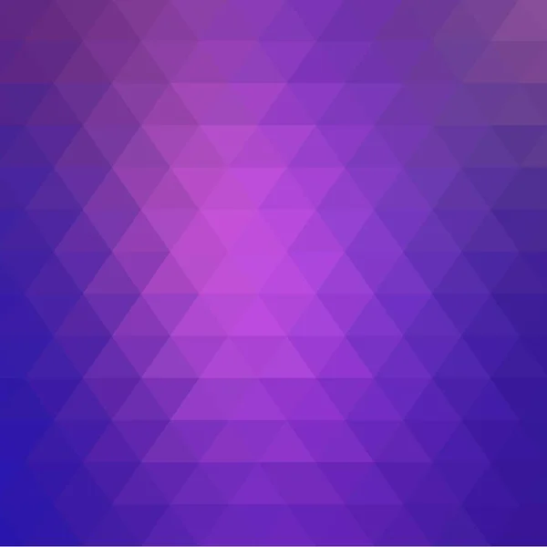 Абстрактна Векторна Ілюстрація Фіолетовий Геометричний Дизайн Фон Трикутника Багатокутний Мозаїчний — стоковий вектор