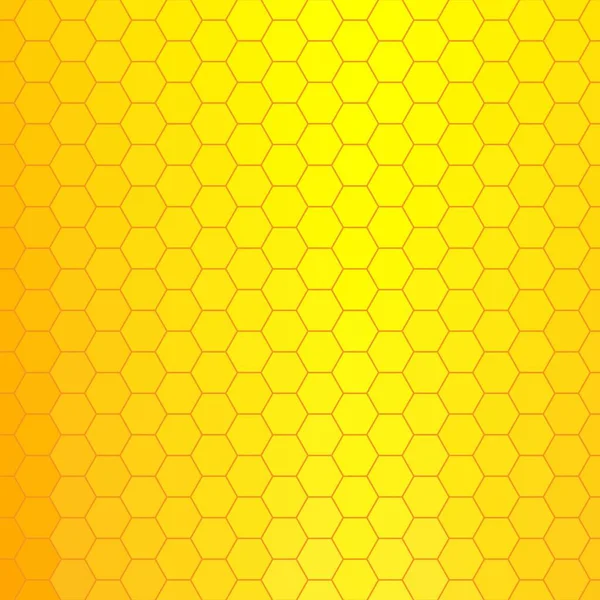 Sarı soyut altıgenler. vektör arkaplanı Geometrik tasarım. çokgen biçimi