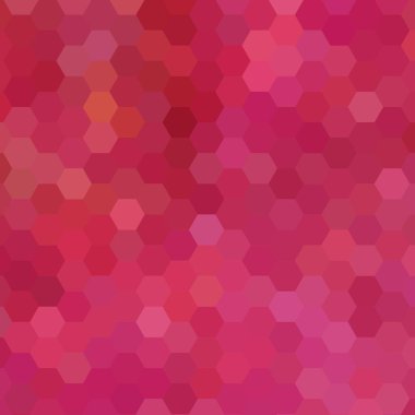 Pembe altıgen arka plan. soyut desen.
