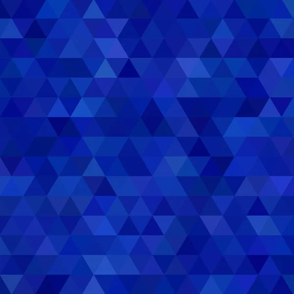 Schöne Dunkelblaue Dreiecke Hintergrund Dreiecke Abstraktionsvektorbild Gestaltung Der Präsentation — Stockvektor