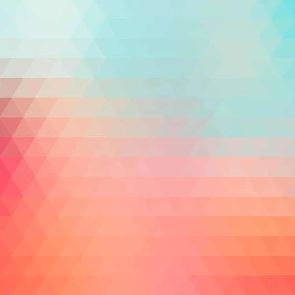 Beau Fond Géométrique Triangles Rose Bleu Image Vectorielle Abstraction Présentation — Image vectorielle