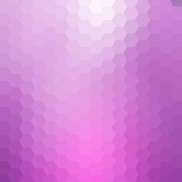 Pink Hexagonal Background Geometric Design — Stock Vector