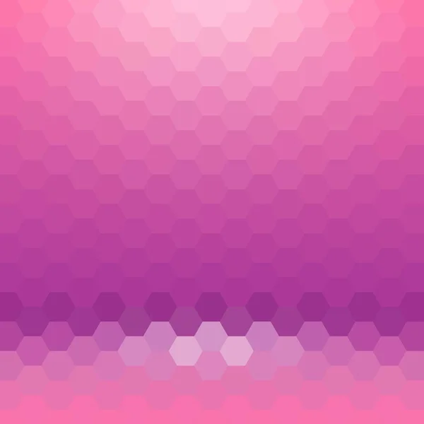Pink Abstract Vector Background Hexagonal Illustration Geometric Design Polygonal Style — Stock Vector