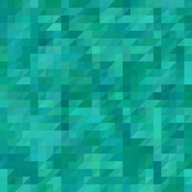 Mavi Işık Çokgen Mozaik Arkaplan, Vektör illüstrasyonu, İş Tasarım Şablonları